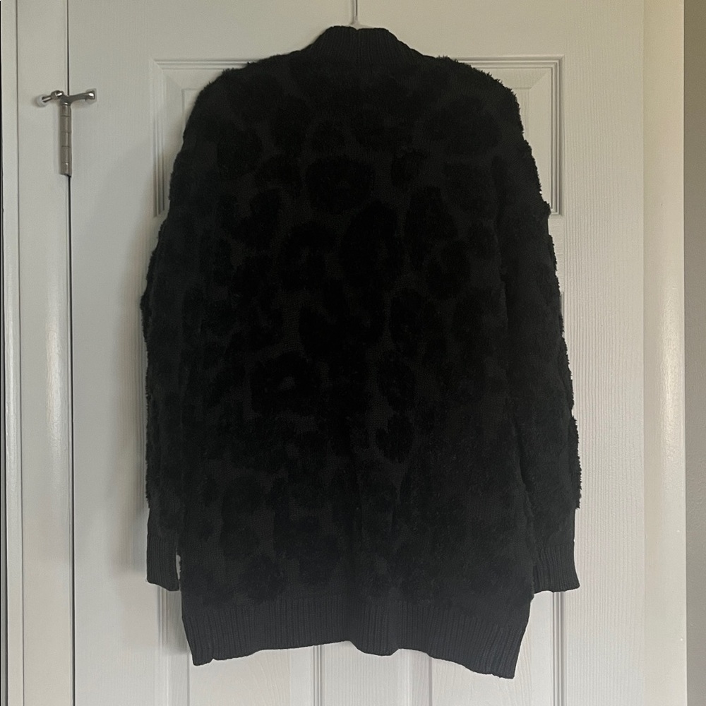 Fuzzy Pattern Cardigan - image 6